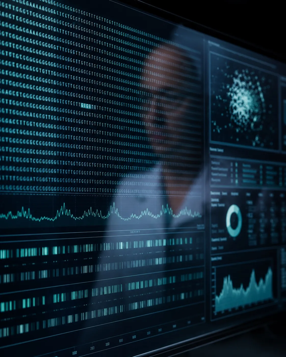 A data-rich sequencing readout on screen